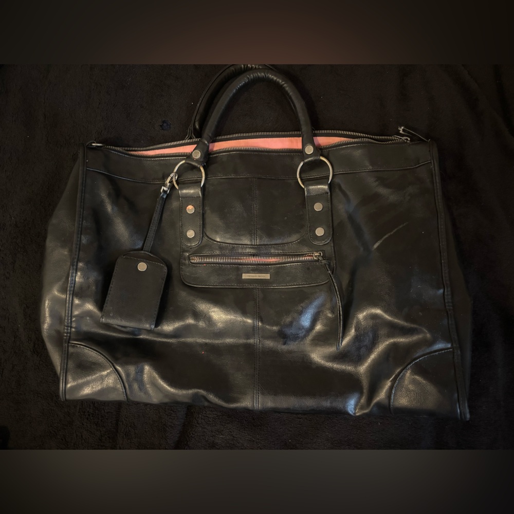 Victoria secret leather bag